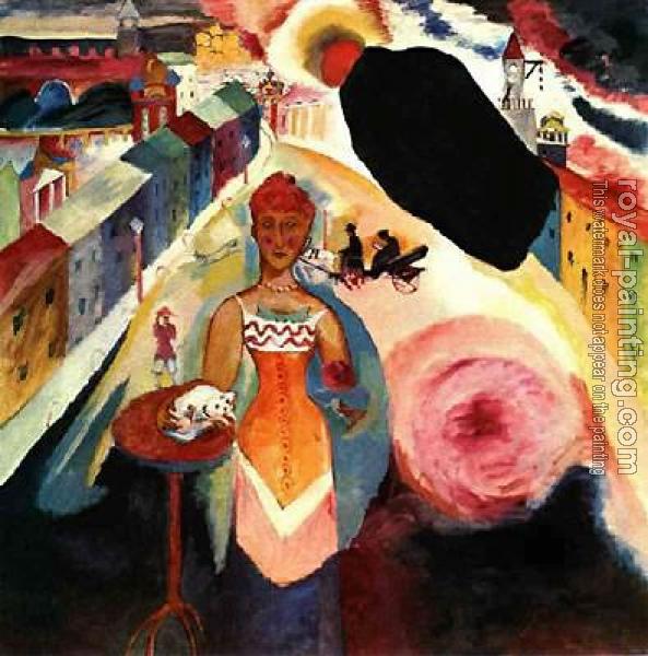 Wassily Kandinsky : La cantante nm